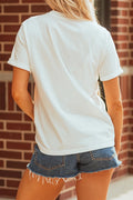 Pre-Order Pumpkins & Bows Graphic Tee - front view