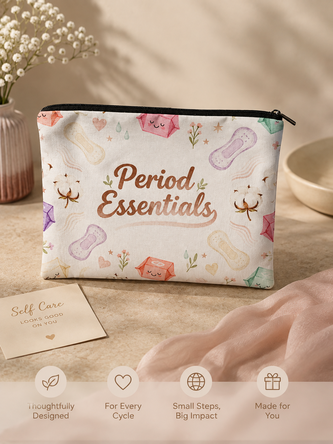 Period Essential Storage Bag